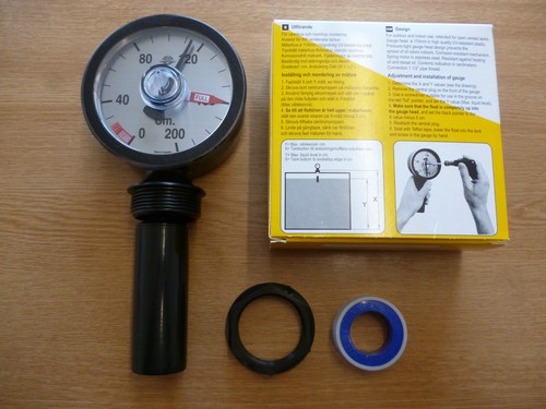 Fully adjustable float gauge - adjustable,