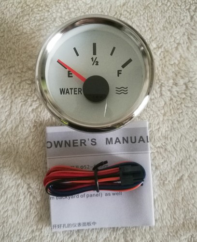 White 52mm water level - white,