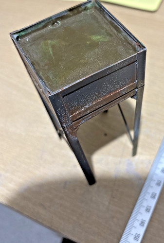 Metal water tank gauge - water, "oo"